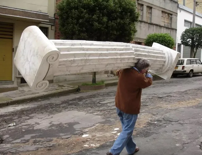 Greek tourist returning home with the rock he found on a street in Turkey :)